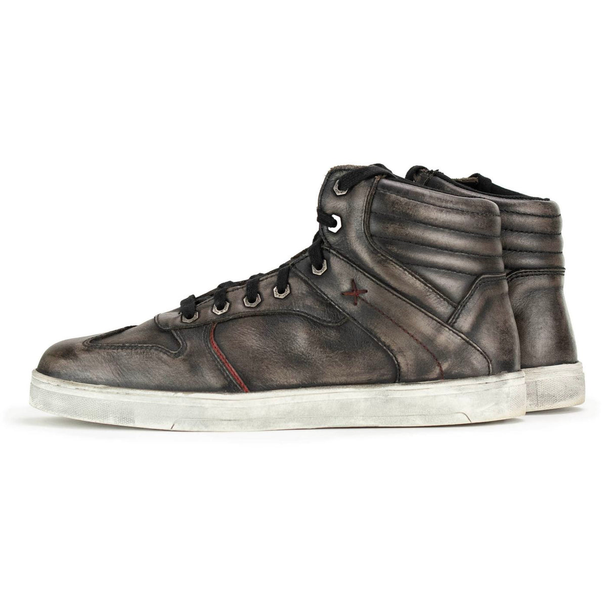 MBM9152 High-Top Biker Riding Shoes Waterproof Black