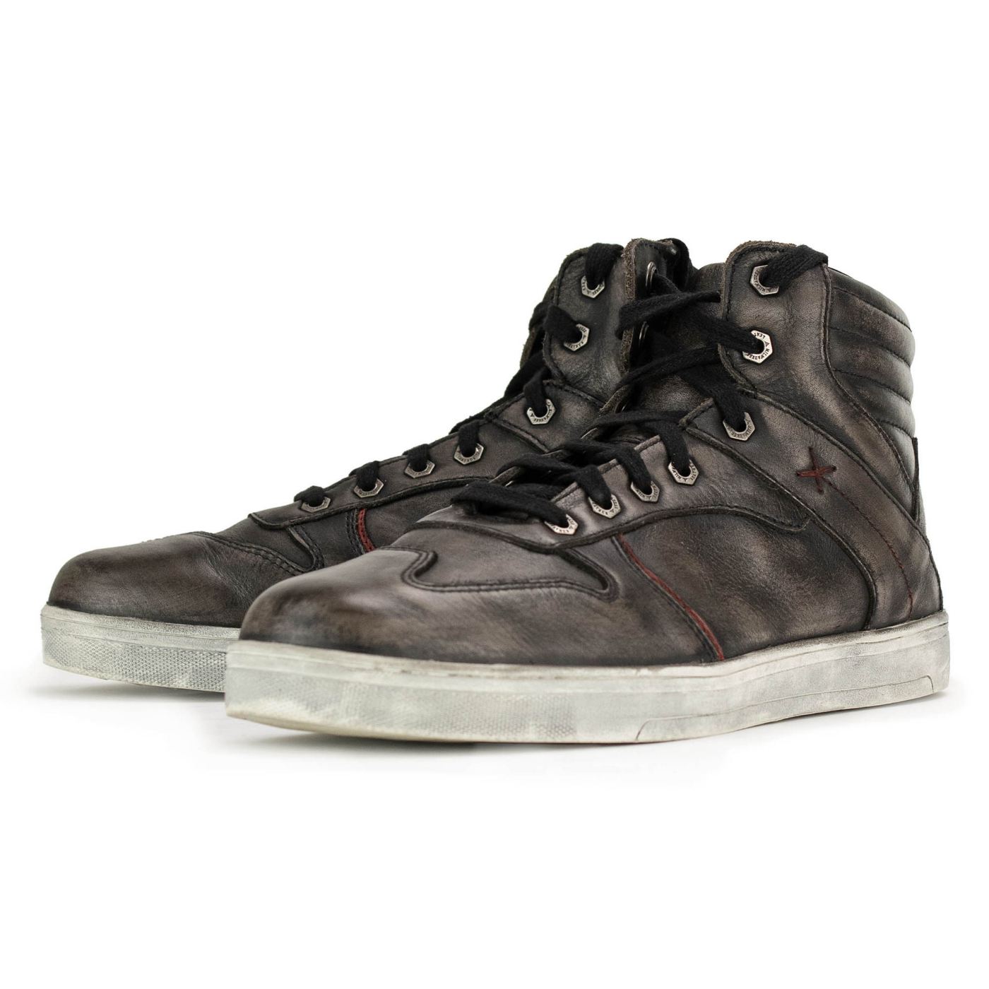 MBM9152 High-Top Biker Riding Shoes Waterproof Black