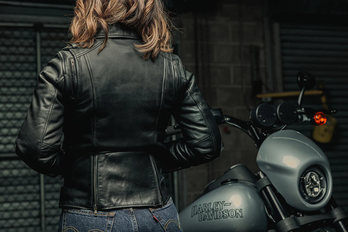 Bloom - Women's Leather Motorcycle Jacket