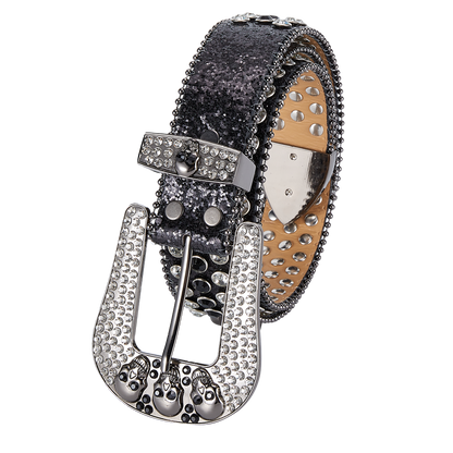 Premium Strap Men Women Western Fashion Bling Bling Rhinestones Crystal Diamond Belts