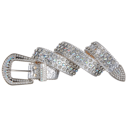 Premium Strap Men Women Western Fashion Bling Bling Rhinestones Crystal Diamond Belts