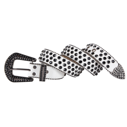 Premium Strap Men Women Western Fashion Bling Bling Rhinestones Crystals Diamond Belts