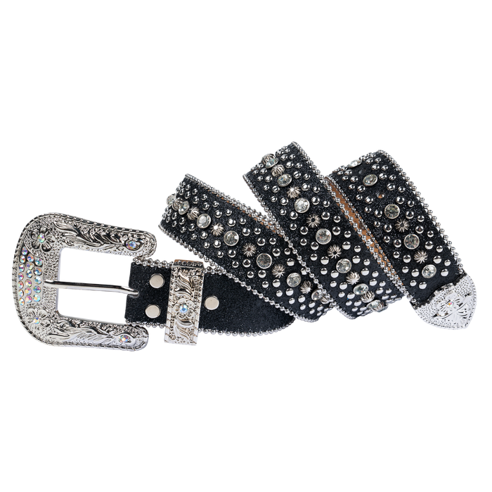 Premium Strap Men Women Bling Bling Rhinestones Crystal Diamond Belts