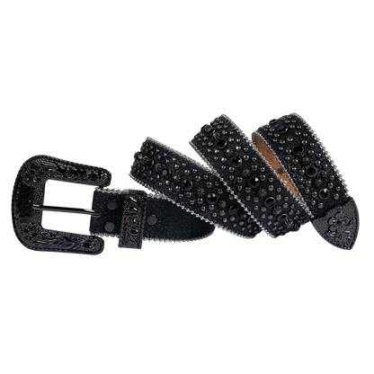 Premium Straps Men Women Western Fashion Bling Bling Rhinestones Crystal Diamond Belts