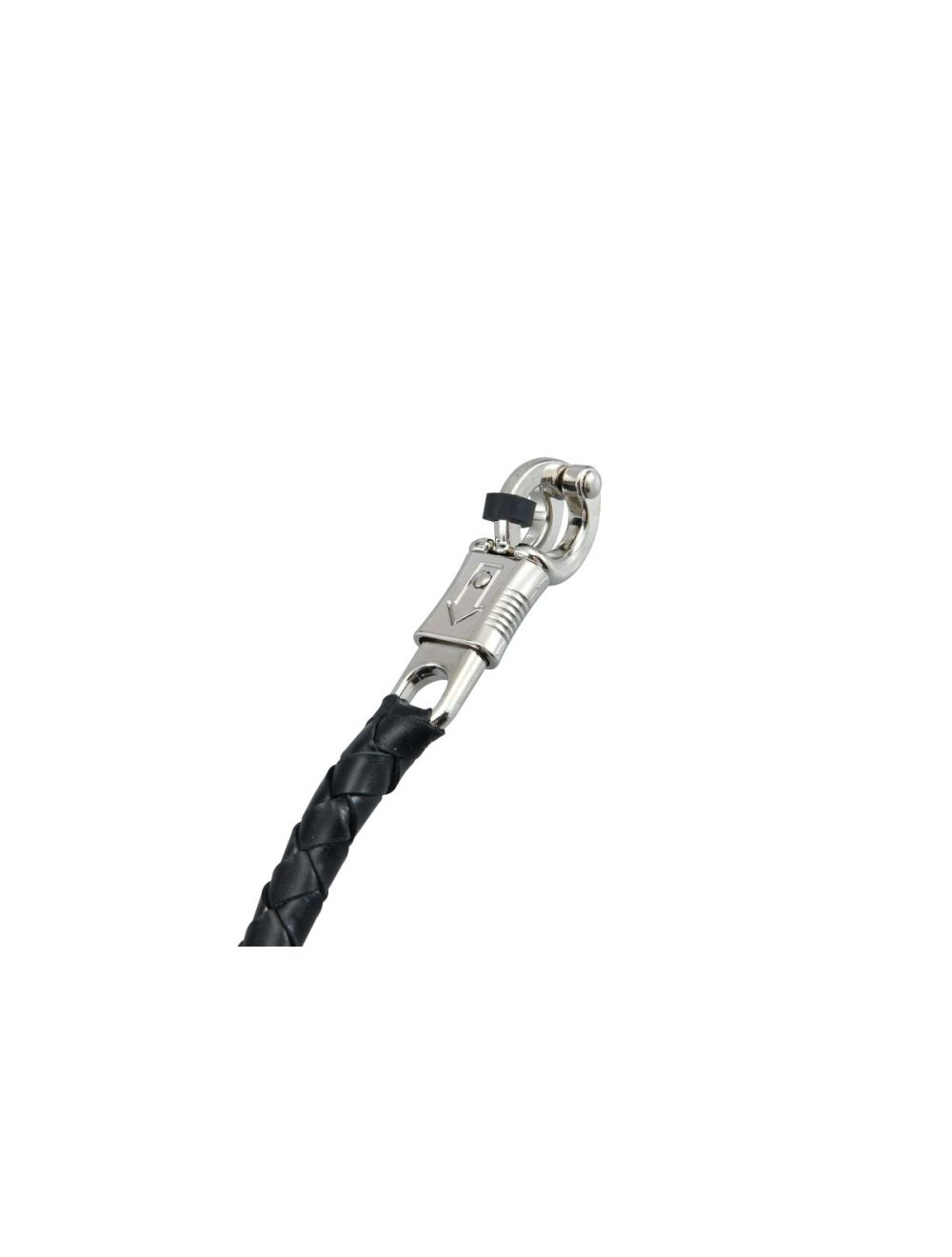 Dream Apparel 36-inch Black Fringed Get Back Whip 8-Ball