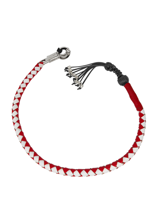 Dream Apparel 36in Get Back Whip Red White Monkey Fist