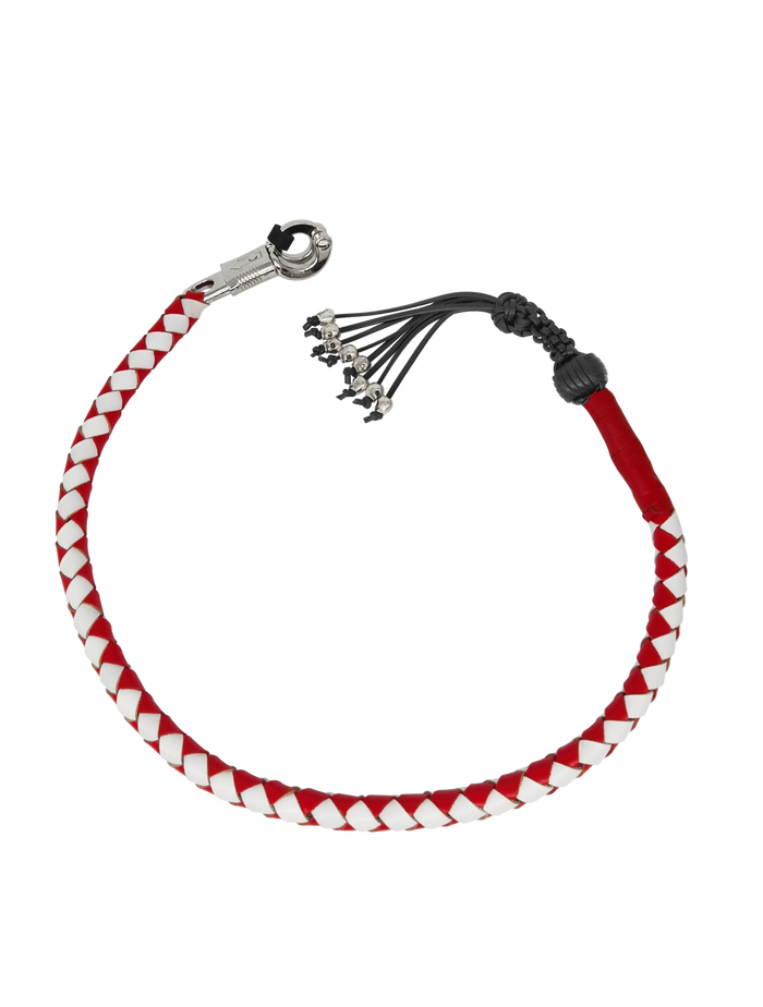Dream Apparel 36in Get Back Whip Red White Monkey Fist