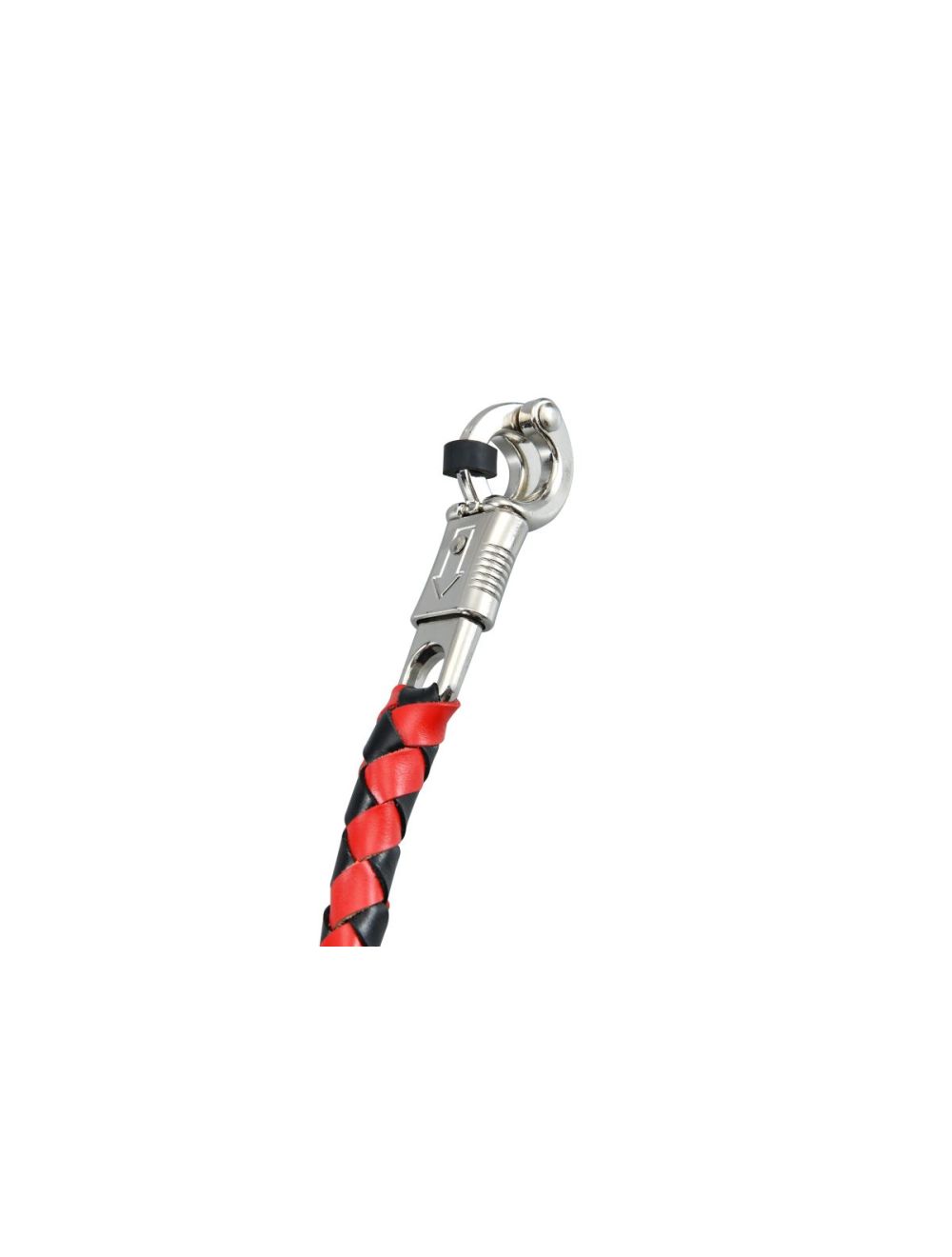 Dream Apparel Get Back Whip 36in Leather Red Pool Ball No 7