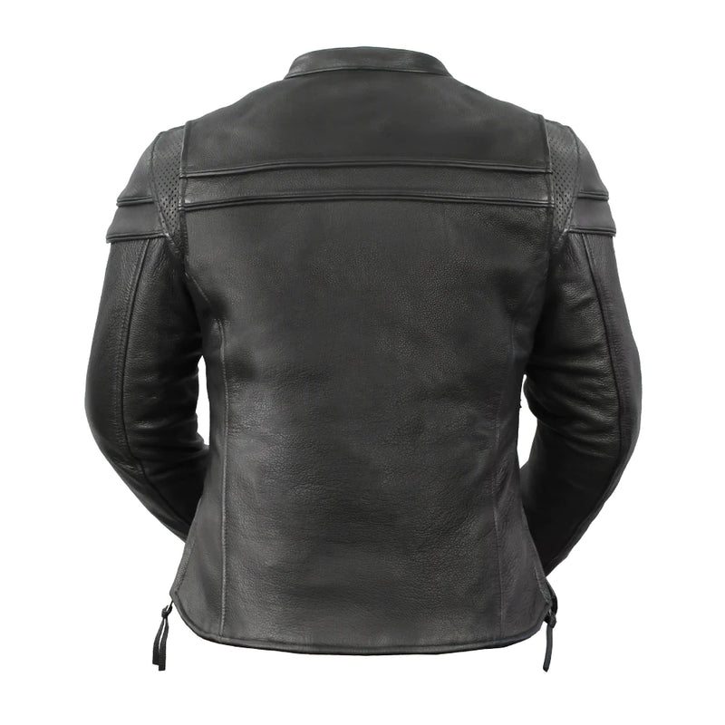 Maiden - Women's Motorcycle Leather Jacket