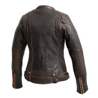 Electra - Women's Leather Motorcycle Jacket