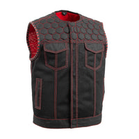 Moto Mesh Men's Club Style Vest