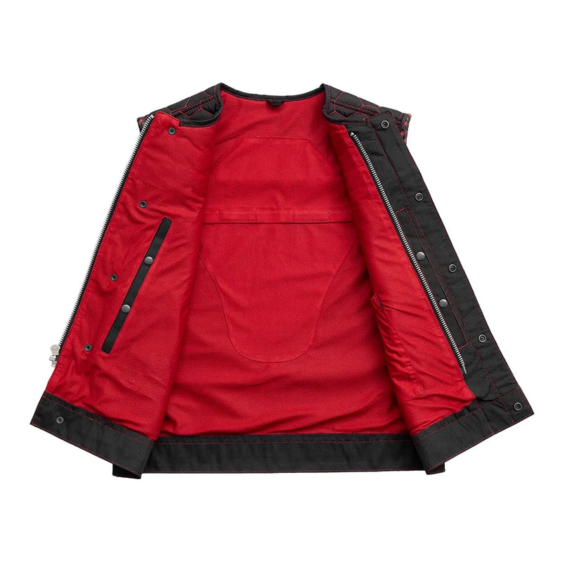 Moto Mesh Men's Club Style Vest