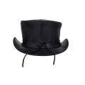 Dream Apparel Men's Black Premium Leather Western Cowboy Hat