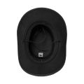 Dream Apparel Men's Black Premium Leather Western Cowboy Studded Hat