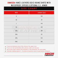 Men's Riding Shirts with Waterproof Zippers & C.E. Armor