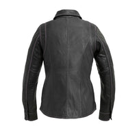 Leela Women's Motorcycle Leather Shirt - Limited Edition