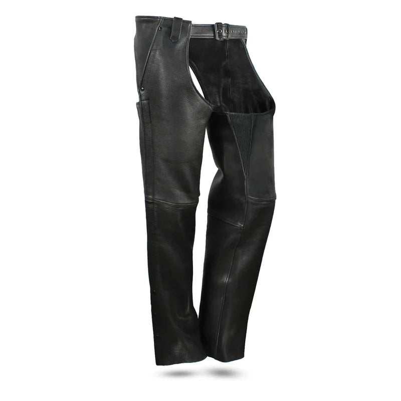 Bully - Unisex Leather Motorcycle Chaps