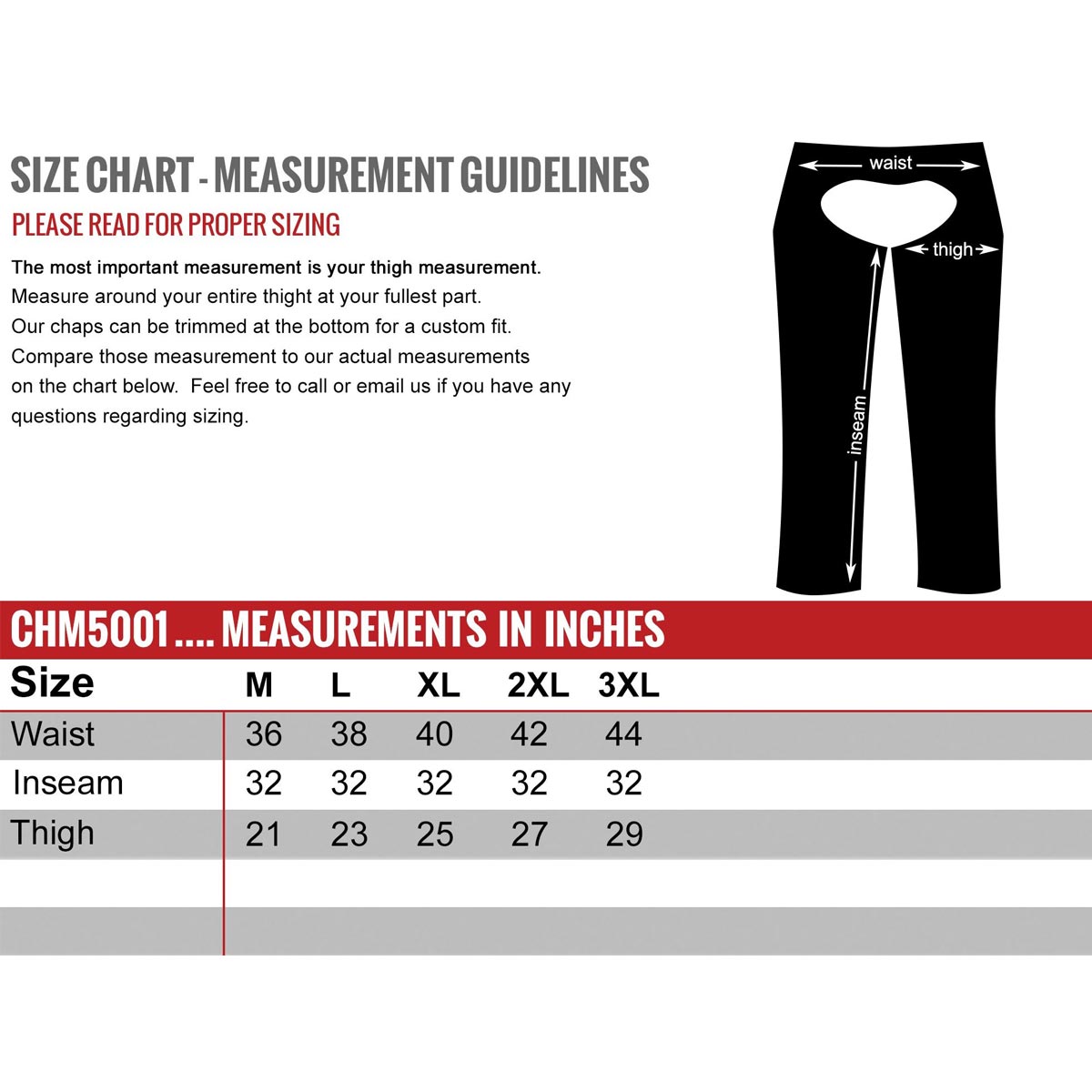 Men's Black Rough Rider Premium Leather Motorcycle Chaps With Thermal Liner MLM5571