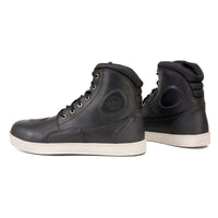MBM9002 Men's Reinforced Leather Biker Riding Shoes Shift Protection
