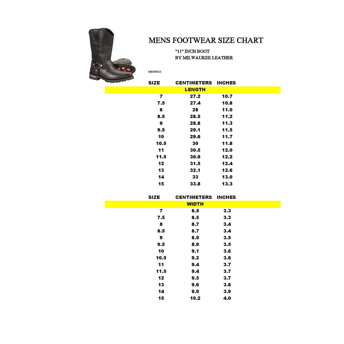Classic 11-Inch Western Harness Motorcycle Boots Black Leather