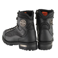 6-Inch Lace-to-Toe Motorcycle Boots with Gear Shift Protection