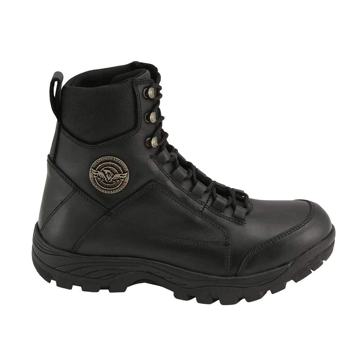 Men’s Black 'Tactical' Lace-Up Leather Boots 0 reviews