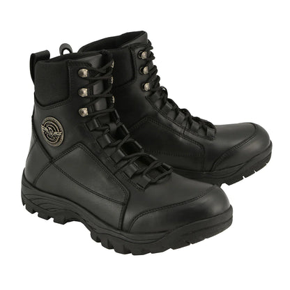 Men’s Black 'Tactical' Lace-Up Leather Boots 0 reviews