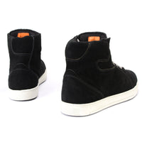 Premium Suede Leather Reinforced Street Riding Shoes with Ankle Support