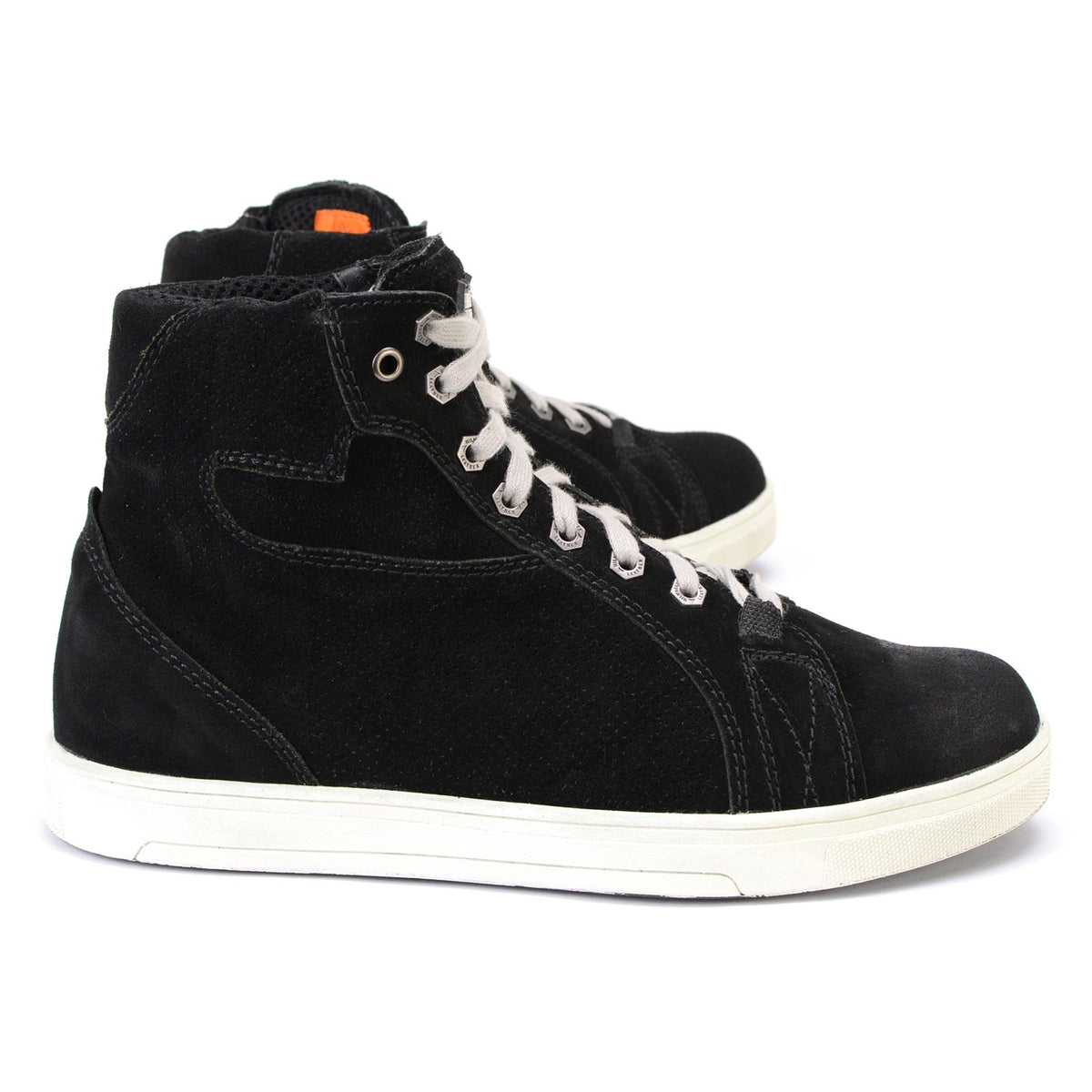 Premium Suede Leather Reinforced Street Riding Shoes with Ankle Support