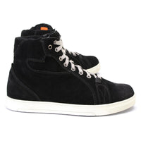 Premium Suede Leather Reinforced Street Riding Shoes with Ankle Support