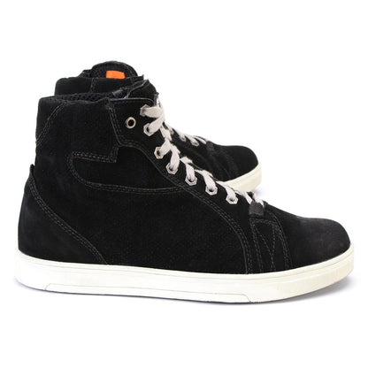 Premium Suede Leather Reinforced Street Riding Shoes with Ankle Support