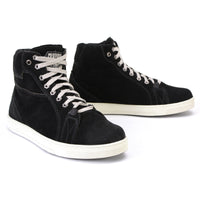 Premium Suede Leather Reinforced Street Riding Shoes with Ankle Support