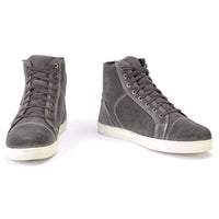 MBM9109 Street Riding Waterproof Shoes Suede Leather Reinforced Grey