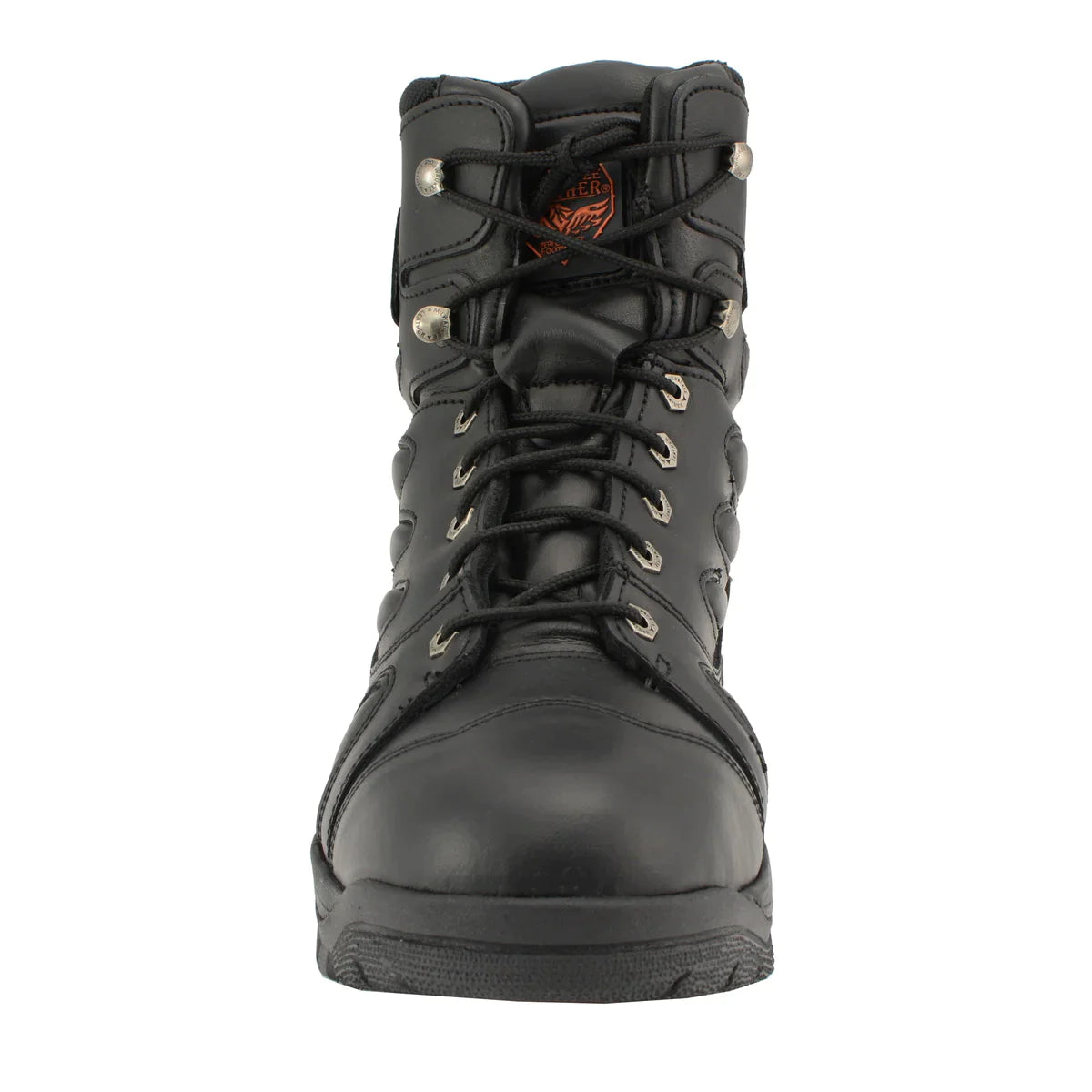Men's Black 6 inch All Leather Tactical Boots