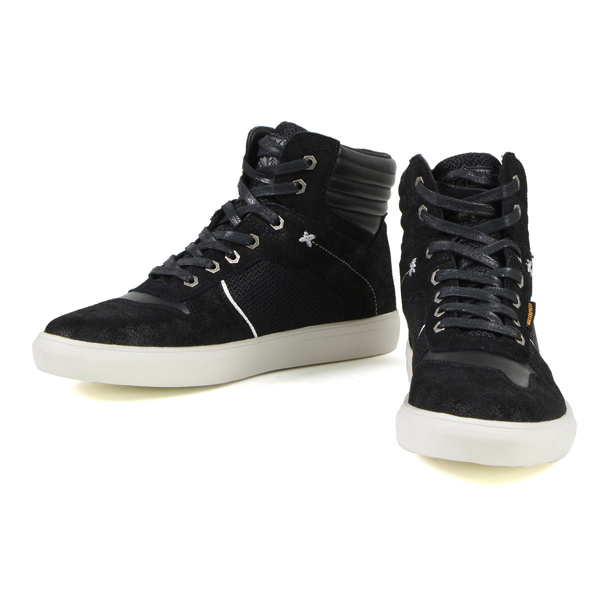MBM9151 Waterproof Street Riding Shoes Suede Leather Reinforced Black