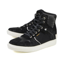 MBM9151 Waterproof Street Riding Shoes Suede Leather Reinforced Black
