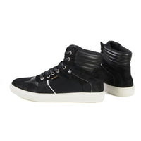 MBM9151 Waterproof Street Riding Shoes Suede Leather Reinforced Black