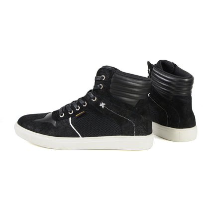 MBM9151 Waterproof Street Riding Shoes Suede Leather Reinforced Black
