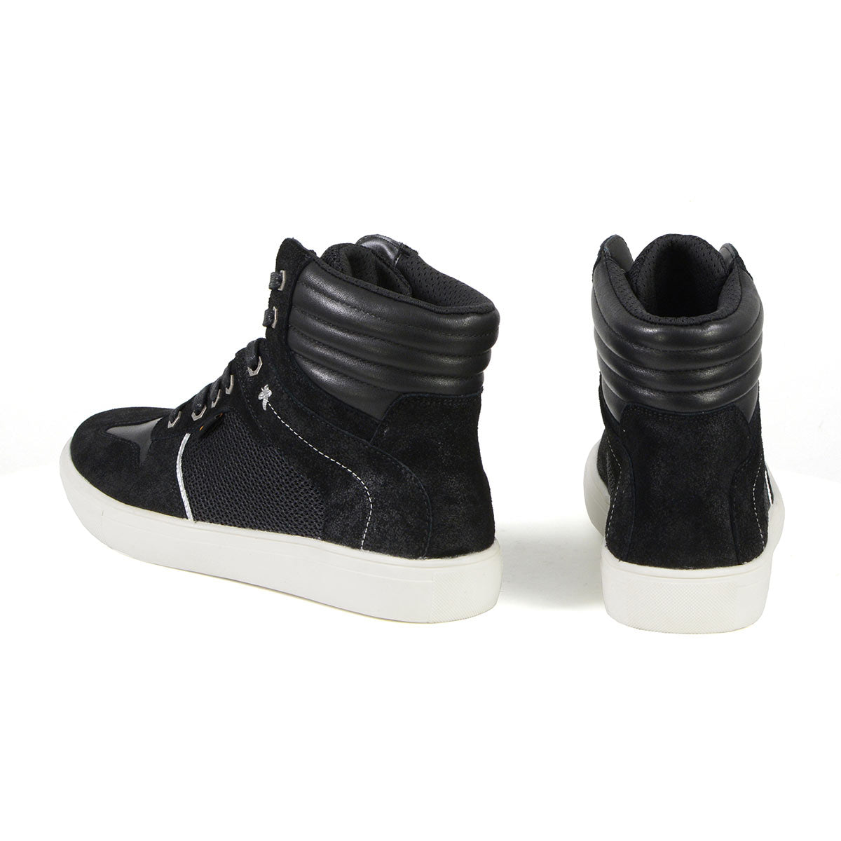 MBM9151 Waterproof Street Riding Shoes Suede Leather Reinforced Black