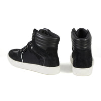 MBM9151 Waterproof Street Riding Shoes Suede Leather Reinforced Black