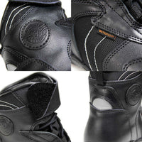 Milwaukee Leather Troop Sport Men's Waterproof Motorcycle Boots Black