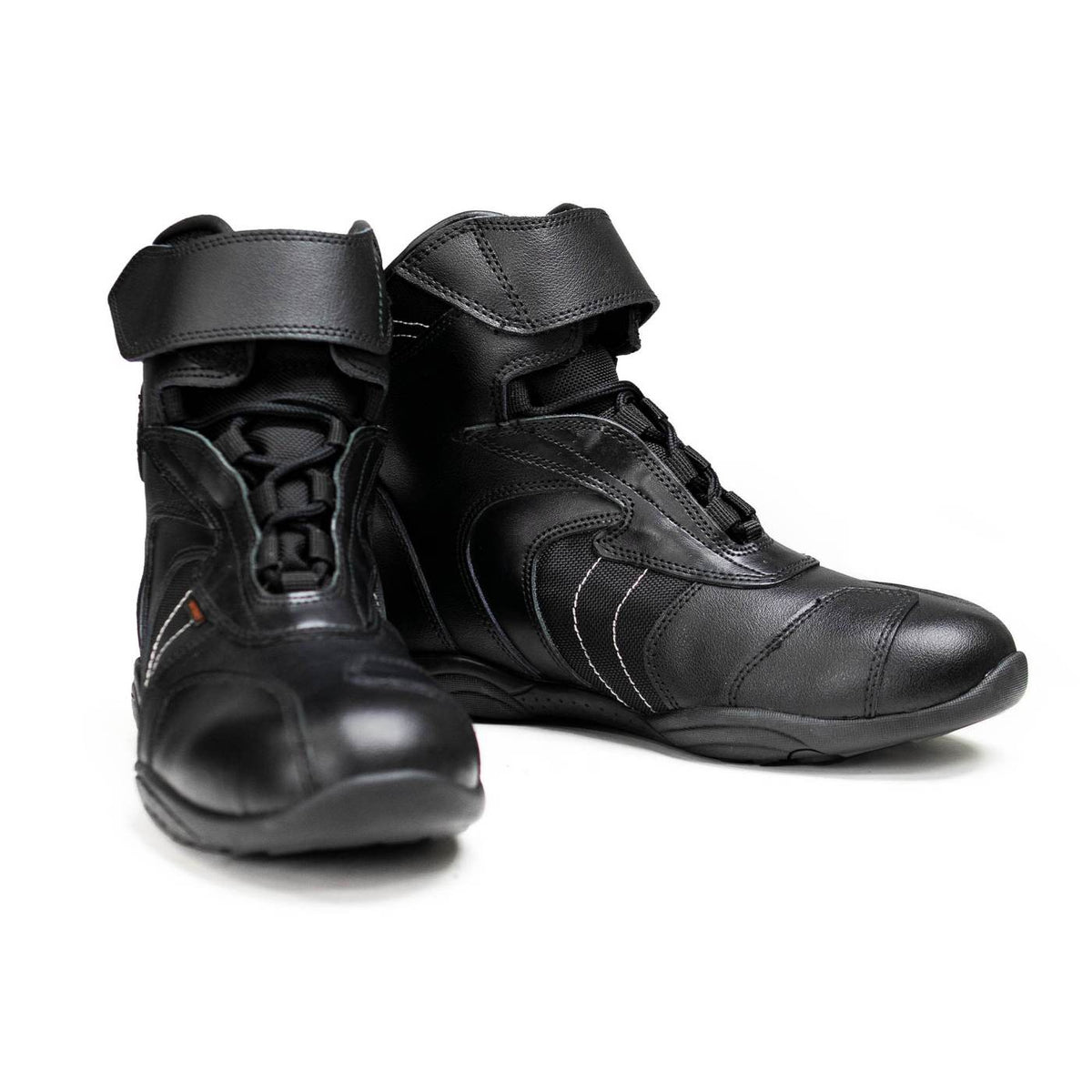 Milwaukee Leather Troop Sport Men's Waterproof Motorcycle Boots Black