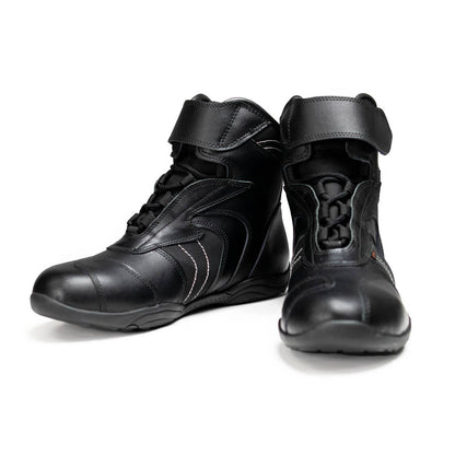 Milwaukee Leather Troop Sport Men's Waterproof Motorcycle Boots Black