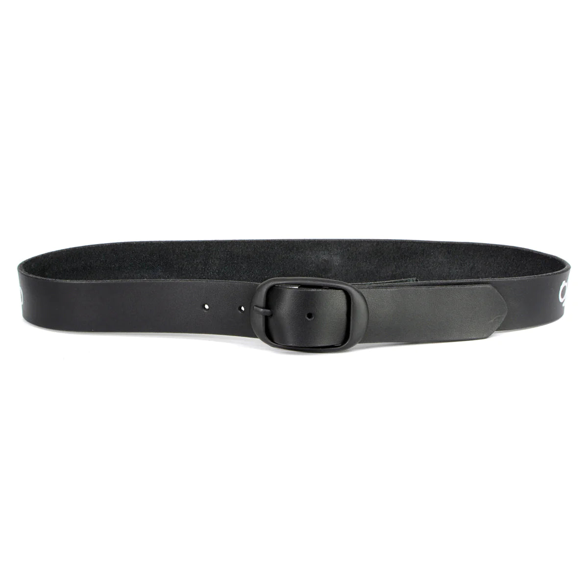 Men's F* Around - Find Out Black Genuine Leather Belt with Interchangeable Buckle - 1.5 inches Wide