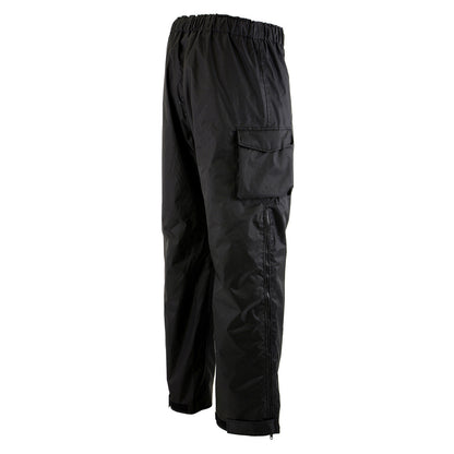 Men's Heated Riding Over Pants MPM5715SET Black Textile Water Resistant