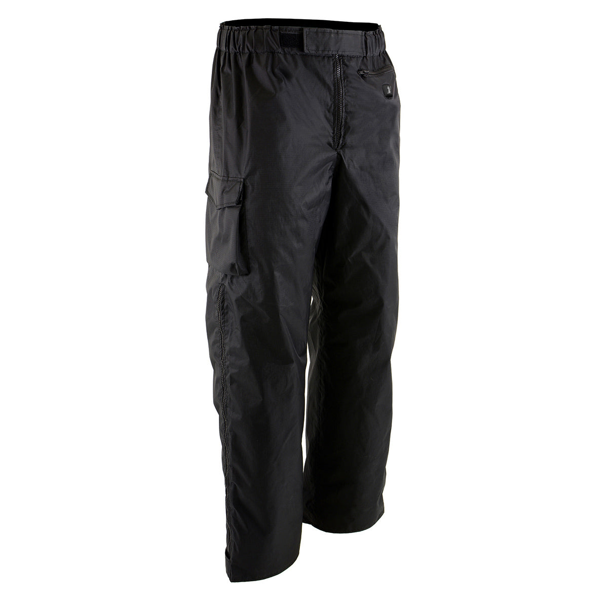 Men's Heated Riding Over Pants MPM5715SET Black Textile Water Resistant