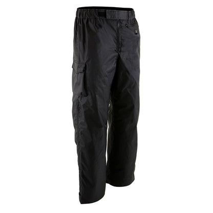 Men's Heated Riding Over Pants MPM5715SET Black Textile Water Resistant