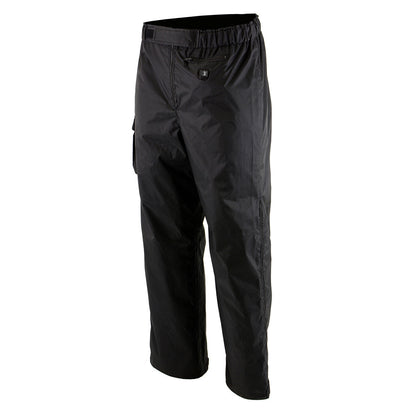 Men's Heated Riding Over Pants MPM5715SET Black Textile Water Resistant