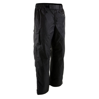 Men's Heated Riding Over Pants MPM5715SET Black Textile Water Resistant