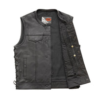 Sniper Motorcycle Leather Vest